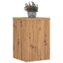 Soportes de plantas 2 uds madera roble artisian 25x25x35 cm de , Soportes para macetas - Ref: Foro24-852914, Precio: 44,83 €,...