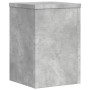 Pflanzenständer 2 Stück Holz grau Beton 20x20x30 cm von , Topfständer - Ref: Foro24-852900, Preis: 36,99 €, Rabatt: %