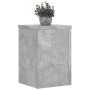 Soportes de plantas 2 uds madera gris hormigón 25x25x35 cm de , Soportes para macetas - Ref: Foro24-852909, Precio: 42,98 €, ...