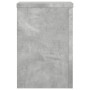 Soportes de plantas 2 uds madera gris hormigón 25x25x35 cm de , Soportes para macetas - Ref: Foro24-852909, Precio: 42,98 €, ...