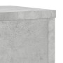 Soportes de plantas 2 uds madera gris hormigón 25x25x35 cm de , Soportes para macetas - Ref: Foro24-852909, Precio: 42,98 €, ...