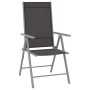 Folding garden chairs 4 units black textilene by vidaXL, Garden chairs - Ref: Foro24-312182, Price: 180,52 €, Discount: %