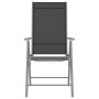 Folding garden chairs 4 units black textilene by vidaXL, Garden chairs - Ref: Foro24-312182, Price: 180,52 €, Discount: %