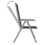 Folding garden chairs 4 units black textilene by vidaXL, Garden chairs - Ref: Foro24-312182, Price: 180,52 €, Discount: %