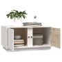 Solid white pine wood coffee table 80x50x40 cm by vidaXL, Coffee table - Ref: Foro24-814420, Price: 71,18 €, Discount: %