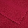 Toallas de sauna 10 uds 100% algodón rojo 80x200 cm 600 gsm de , Toallas - Ref: Foro24-137412, Precio: 175,18 €, Descuento: %