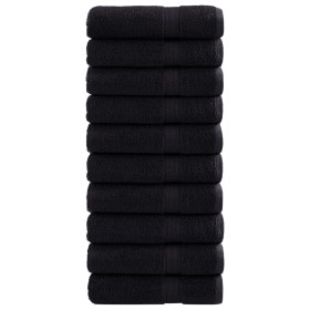 Bathroom towels 10 units 100% cotton green 100x150 cm 600 gsm by , Towels - Ref: Foro24-137433, Price: 165,96 €, Discount: %