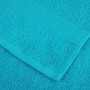 Sauna towels 4 units 100% cotton turquoise 80x200 cm 600 gsm by , Towels - Ref: Foro24-137459, Price: 74,27 €, Discount: %