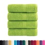 4 units of 100% cotton apple green towels 30x30 cm 600 gsm by , Towels - Ref: Foro24-137492, Price: 14,99 €, Discount: %