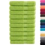 Toallas de sauna 10 uds algodón verde manzana 80x200 cm 600 gsm de , Toallas - Ref: Foro24-137508, Precio: 175,18 €, Descuent...