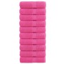 Guest towels 10 units 100% cotton pink 30x50 cm 600 gsm by , Towels - Ref: Foro24-137520, Price: 25,99 €, Discount: %