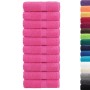 Guest towels 10 units 100% cotton pink 30x50 cm 600 gsm by , Towels - Ref: Foro24-137520, Price: 25,99 €, Discount: %