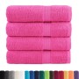 Hand towels 4 units 100% cotton pink 50x100 cm 600 gsm by , Towels - Ref: Foro24-137522, Price: 27,00 €, Discount: %