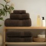 6-piece towel set 100% cotton brown 600 gsm by , Towels - Ref: Foro24-137557, Price: 46,99 €, Discount: %