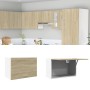 Hanging kitchen cabinet made of plywood in oak color, measuring 60x31x40 cm. by , Kitchen cabinets - Ref: Foro24-849623, Pric...