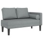 Daybed sofa with light gray fabric cushions by , Daybeds - Ref: Foro24-4007579, Price: 129,30 €, Discount: %