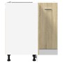 Eckschrank aus Sonoma-Eichenfurnier von , Küchenschränke - Ref: Foro24-849616, Preis: 95,17 €, Rabatt: %