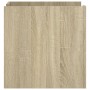 Mesita de noche madera de ingeniería roble Sonoma 45x50x50 cm de , Mesitas de noche - Ref: Foro24-848299, Precio: 58,42 €, De...