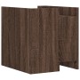 Mesita de noche madera de ingeniería roble marrón 45x50x50 cm de , Mesitas de noche - Ref: Foro24-848303, Precio: 54,46 €, De...