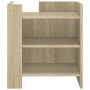 Mesita de noche madera de ingeniería roble Sonoma 45x50x50 cm de , Mesitas de noche - Ref: Foro24-848292, Precio: 65,40 €, De...