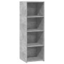 Tall engineered wood sideboard in gray concrete 40x41x124 cm by , Sideboards - Ref: Foro24-846386, Price: 73,51 €, Discount: %