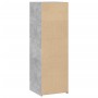 Tall engineered wood sideboard in gray concrete 40x41x124 cm by , Sideboards - Ref: Foro24-846386, Price: 73,51 €, Discount: %