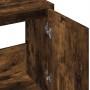 Engineered smoked oak wood bathroom cabinet 63x29x55 cm by , Bathroom furniture - Ref: Foro24-848098, Price: 59,41 €, Discoun...