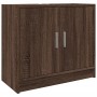 Armario de lavabo madera ingeniería marrón roble 63x29x55 cm de , Muebles de baño - Ref: Foro24-848100, Precio: 61,07 €, Desc...