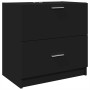 Engineered wood black vanity cabinet 59x37x59 cm by , Bathroom furniture - Ref: Foro24-848109, Price: 87,99 €, Discount: %