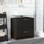 Armario de lavabo madera de ingeniería negro 59x37x59 cm de , Muebles de baño - Ref: Foro24-848109, Precio: 88,10 €, Descuent...