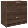 Armario de lavabo madera de ingeniería marrón roble 59x37x59 cm de , Muebles de baño - Ref: Foro24-848114, Precio: 88,10 €, D...