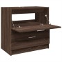 Armario de lavabo madera de ingeniería marrón roble 59x37x59 cm de , Muebles de baño - Ref: Foro24-848114, Precio: 88,10 €, D...