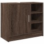 Armario de lavabo madera ingeniería marrón roble 63x29x55 cm de , Muebles de baño - Ref: Foro24-848135, Precio: 62,38 €, Desc...