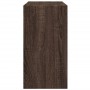 Engineered wood brown oak sink cabinet 63x29x55 cm by , Bathroom furniture - Ref: Foro24-848135, Price: 62,38 €, Discount: %