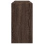 Engineered wood bathroom vanity in brown oak, 90x29x55 cm by , Bathroom furniture - Ref: Foro24-848128, Price: 80,34 €, Disco...