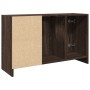 Engineered wood bathroom vanity in brown oak, 90x29x55 cm by , Bathroom furniture - Ref: Foro24-848128, Price: 80,34 €, Disco...