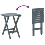 2 rocking chairs, solid poplar wood folding table, gray. by , Rocking chairs - Ref: Foro24-3281593, Price: 219,43 €, Discount: %