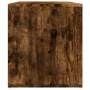 Corner furniture made of smoked oak engineered wood, 160x40x45 cm by , Closets and storage - Ref: Foro24-3307823, Price: 140,...