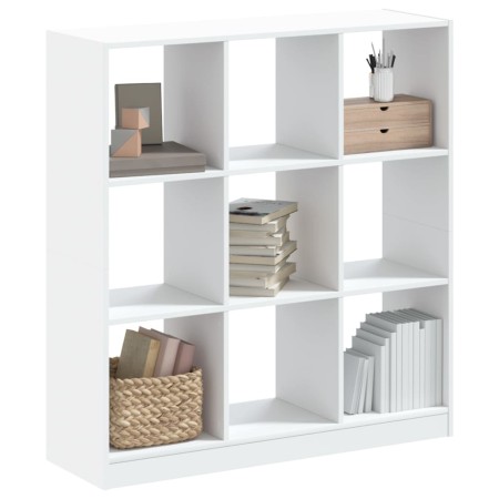 Weißes Ingenieurholzregal 102x32x108 cm von , Bücherregale und Regale - Ref: Foro24-3307837, Preis: 110,15 €, Rabatt: %