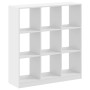 Estantería de madera de ingeniería blanca 102x32x108 cm de , Librerías y estanterías - Ref: Foro24-3307837, Precio: 110,15 €,...