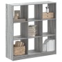 Engineered wood bookshelf in Sonoma gray, 102x32x108 cm by , Bookcases and shelves - Ref: Foro24-3307842, Price: 110,15 €, Di...