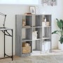 Engineered wood bookshelf in Sonoma gray, 102x32x108 cm by , Bookcases and shelves - Ref: Foro24-3307842, Price: 110,15 €, Di...