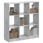 Regal aus grauem Beton-Holzwerkstoff 102x32x108 cm von , Bücherregale und Regale - Ref: Foro24-3307840, Preis: 106,99 €, Raba...