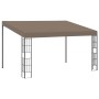 Pavillon mit Wandhalterung taupegrau 4x3 m von vidaXL, Zelte und Pavillons - Ref: Foro24-312261, Preis: 269,99 €, Rabatt: %