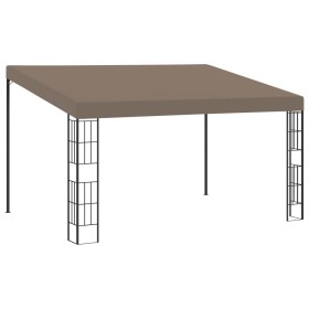 Pergola with wall-mounted assembly in taupe gray 4x3 m by vidaXL, Tents and gazebos - Ref: Foro24-312261, Price: 248,05 €, Di...