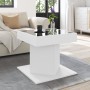 LED light white engineered wood coffee table 50x50x45 cm by , Coffee table - Ref: Foro24-847560, Price: 112,88 €, Discount: %