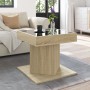 Center table and LED engineered oak wood Sonoma 50x50x45 cm by , Coffee table - Ref: Foro24-847562, Price: 108,99 €, Discount: %