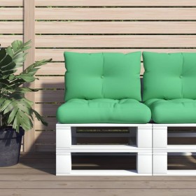 Cushions for pallets, 2 units, green fabric by , Cushions for chairs and sofas - Ref: Foro24-360839, Price: 33,99 €, Discount: %