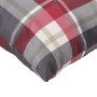 Cushions for pallets, 2 units, red checkered fabric. by , Cushions for chairs and sofas - Ref: Foro24-360847, Price: 34,38 €,...