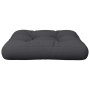 Cushion for pallets, black fabric, 50x50x12 cm by , Cushions for chairs and sofas - Ref: Foro24-360432, Price: 28,54 €, Disco...